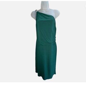 Lauren Ralph Lauren Asymmetrical Green Dress